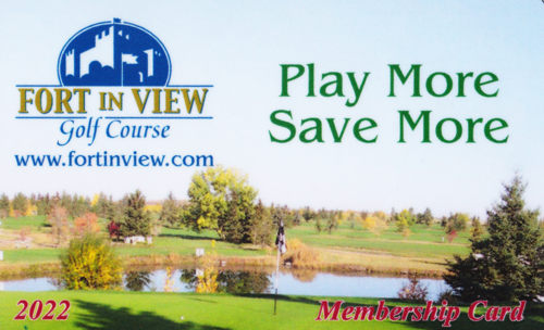 Play More Save More Membership Card To Fort in View Golf Course