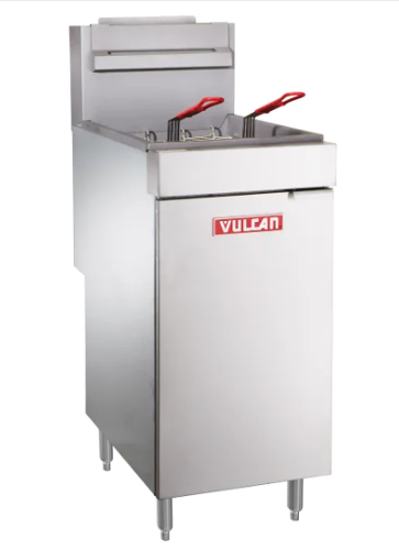 Vulcan 30 in. 40 lb Stainless Steel Commercial Gas Fryer from Big Box Outlet Store