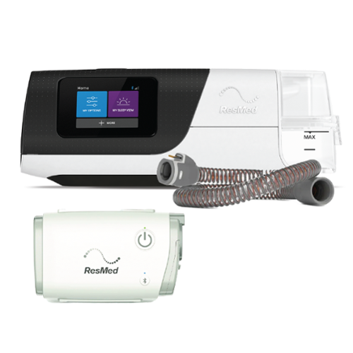 Image for ResMed AirSense 11 with ClimateLine Heated Tubing & AirMini (Machine Only) CPAP Bundle from The CPAP Store