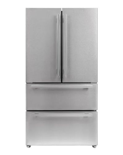 Image for Forno Moena 36 in 19.2 cu ft Stainless Steel Counter-Depth French Door Refrigerator with Ice Maker