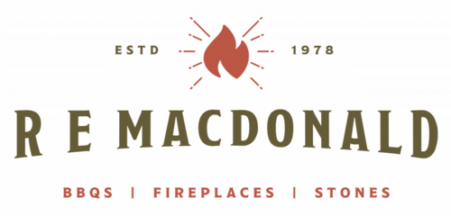 Logo for R.E. MacDonald Stoves & Stones